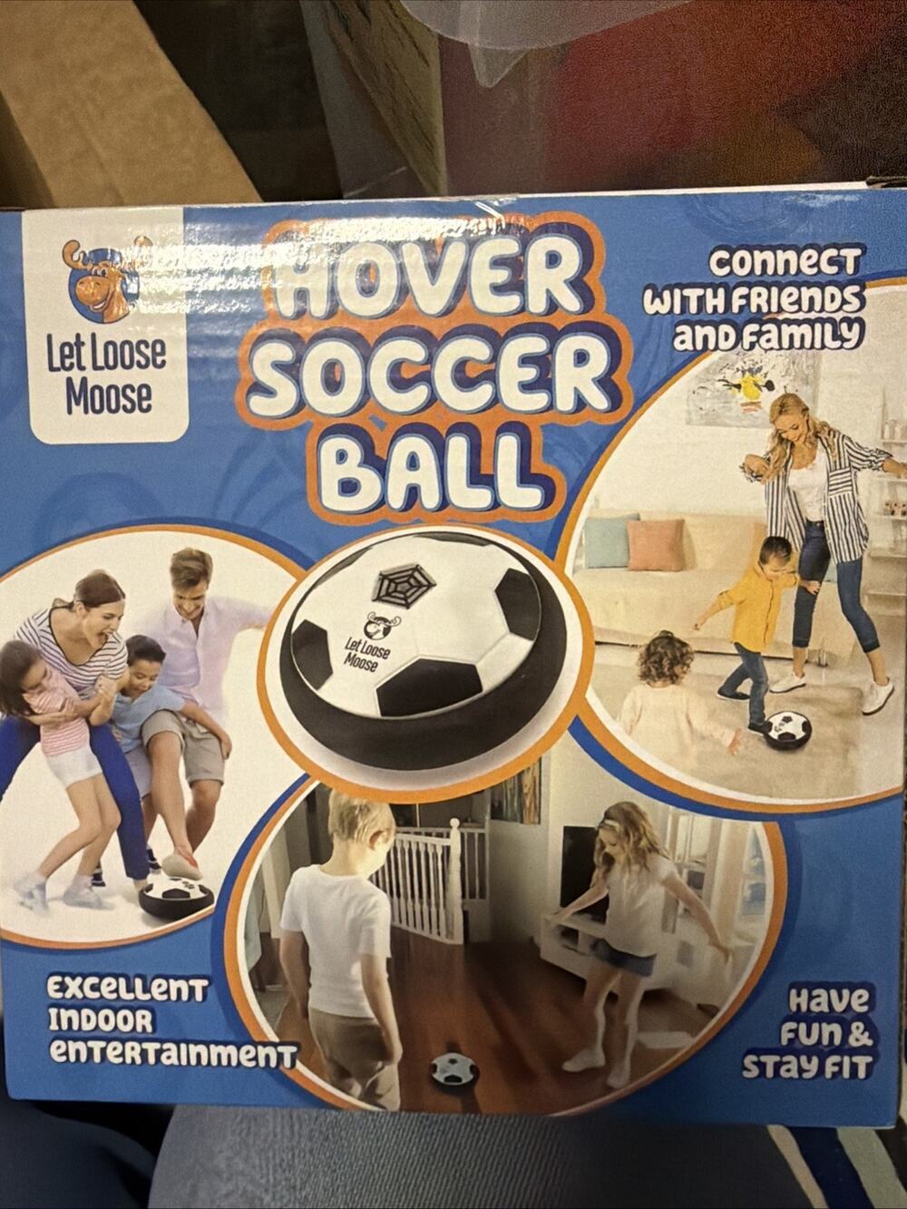 Let Loose Moose LED Hover Soccer Ball,Soccer Ball Toys